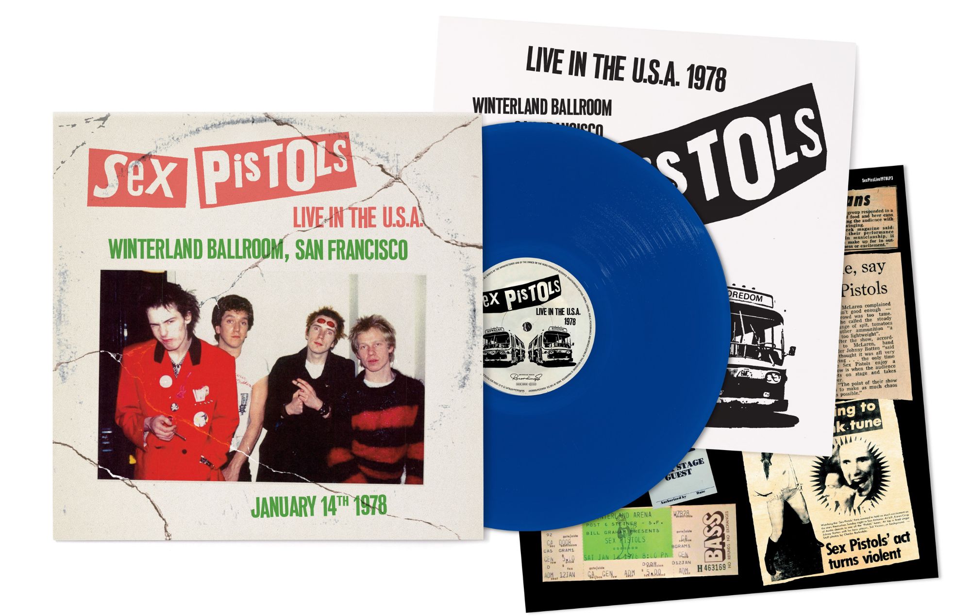 Sex Pistols 'Live In The USA 1978' box set: San Francisco.