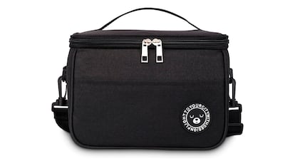 Bolsa para alimentos sobre fondo blanco