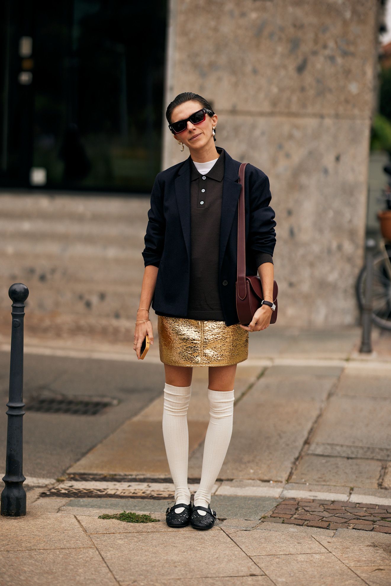 jersey marron chocolate una tendencia de invierno 2025