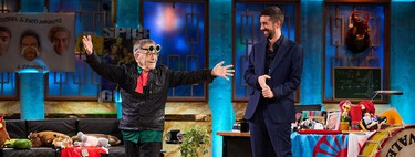 Fernando Arrabal llega como un torbellino a 'La revuelta' y evita todas las preguntas de David Broncano. "No estábamos preparados" 