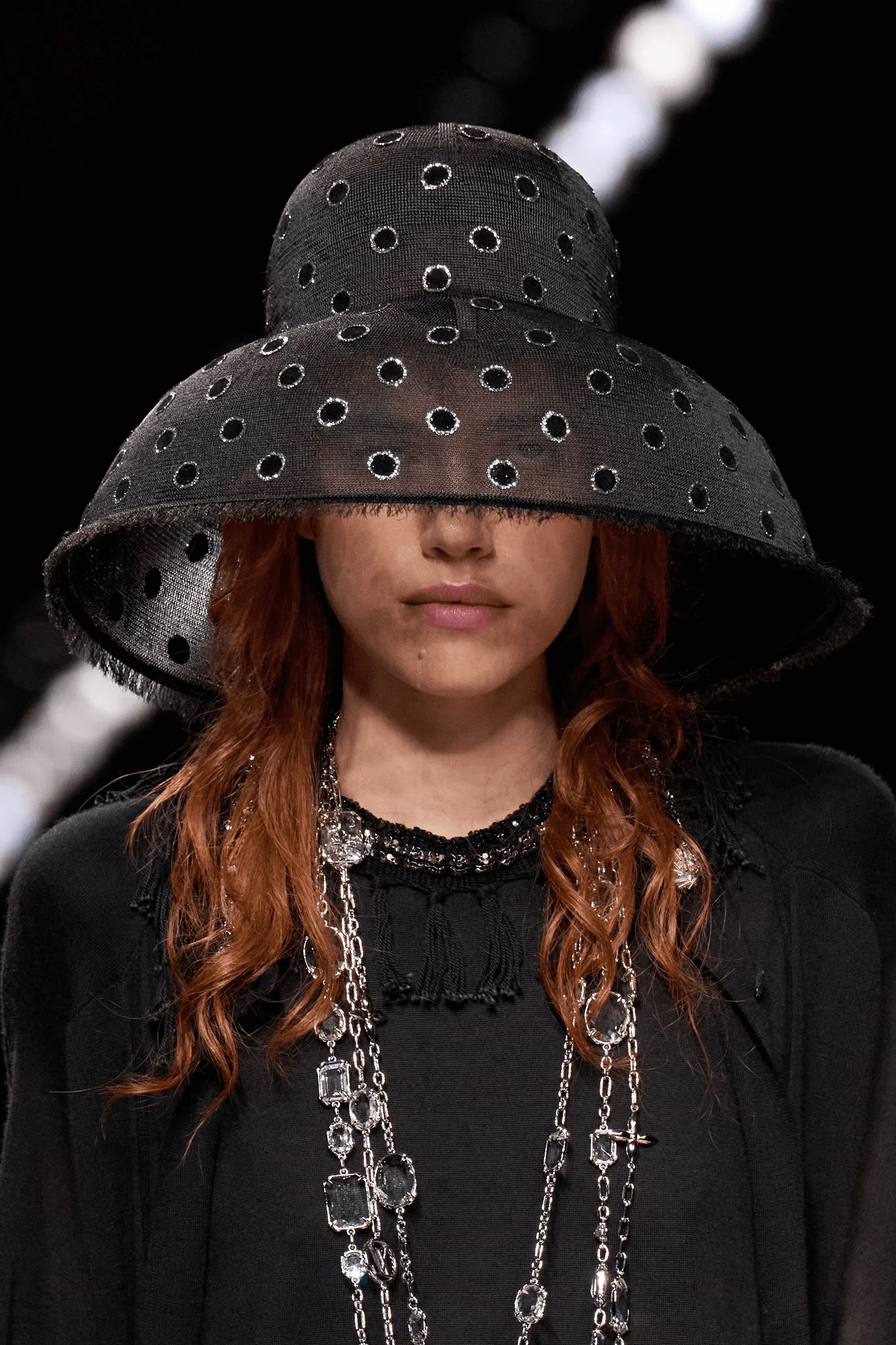 sombrero en Louis Vuitton primaveraverano 2025.