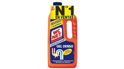 desatascador con formulación de gel para limpiar desagües.