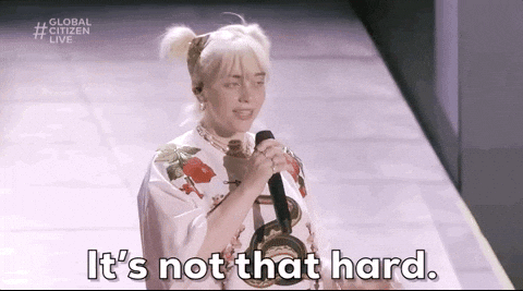 Billie Eilish diciendo que que no es tan dificil hacer que el botón de acción sirva para utilizar el potente asistente de voz de ChatGPT en un solo toque.- Blog Hola Telcel 