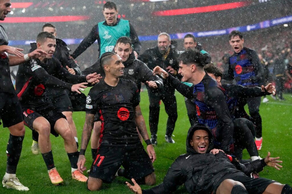 partido barcelona en la Champions League