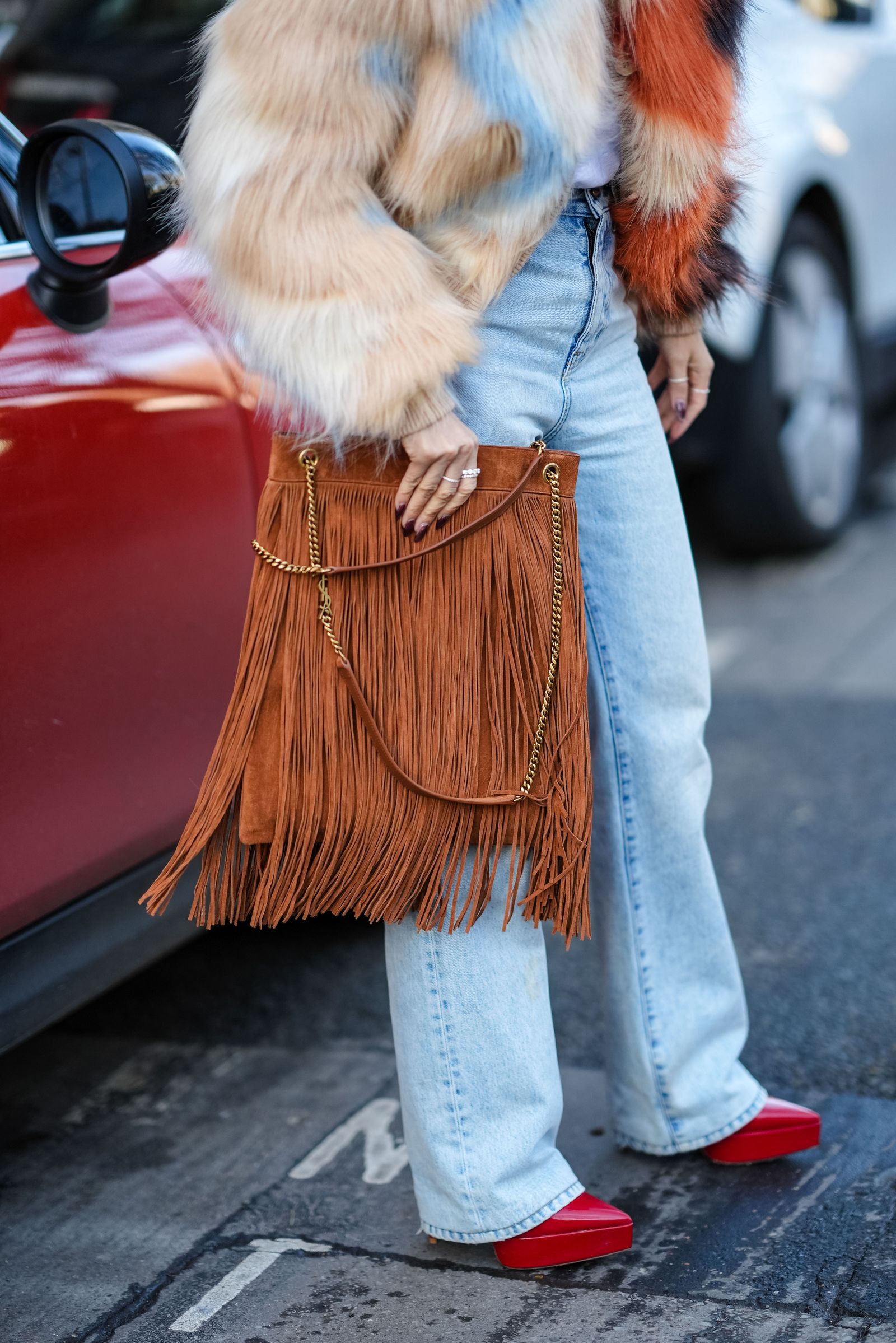 bolso flecos
