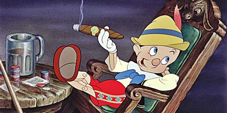 Pinocho Fumando