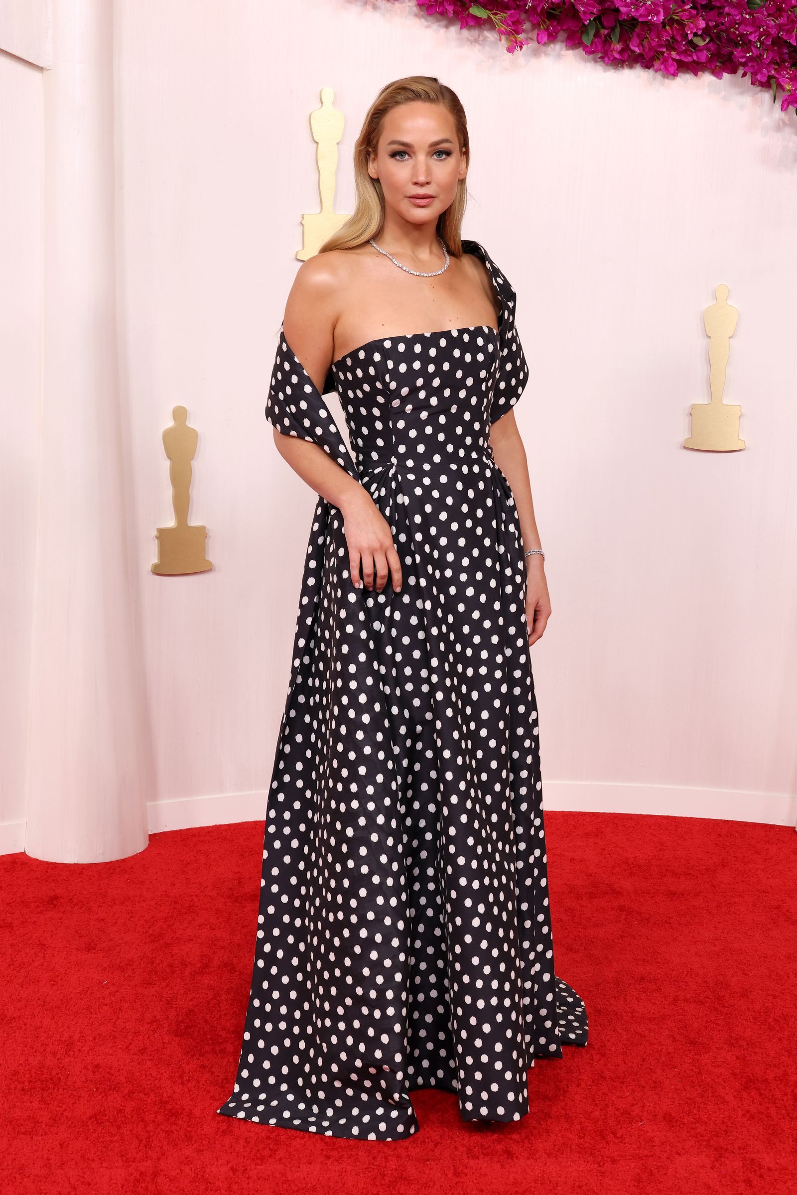 Vestido Jennifer Lawrence de Dior en los Oscar 2024