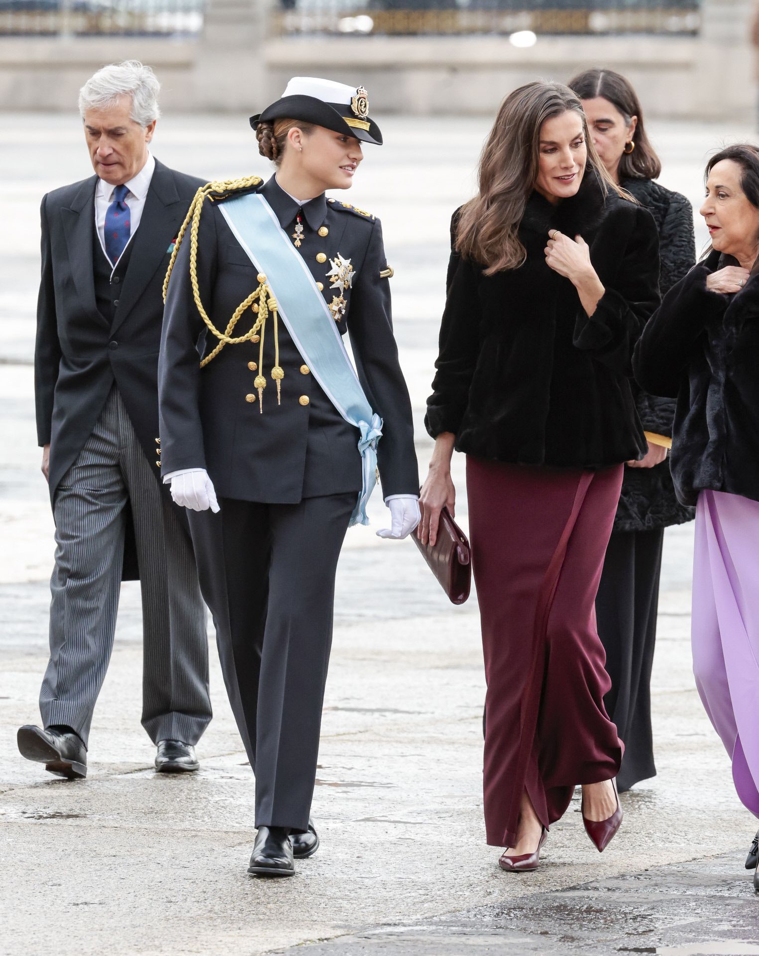 reina letizia pascua militar
