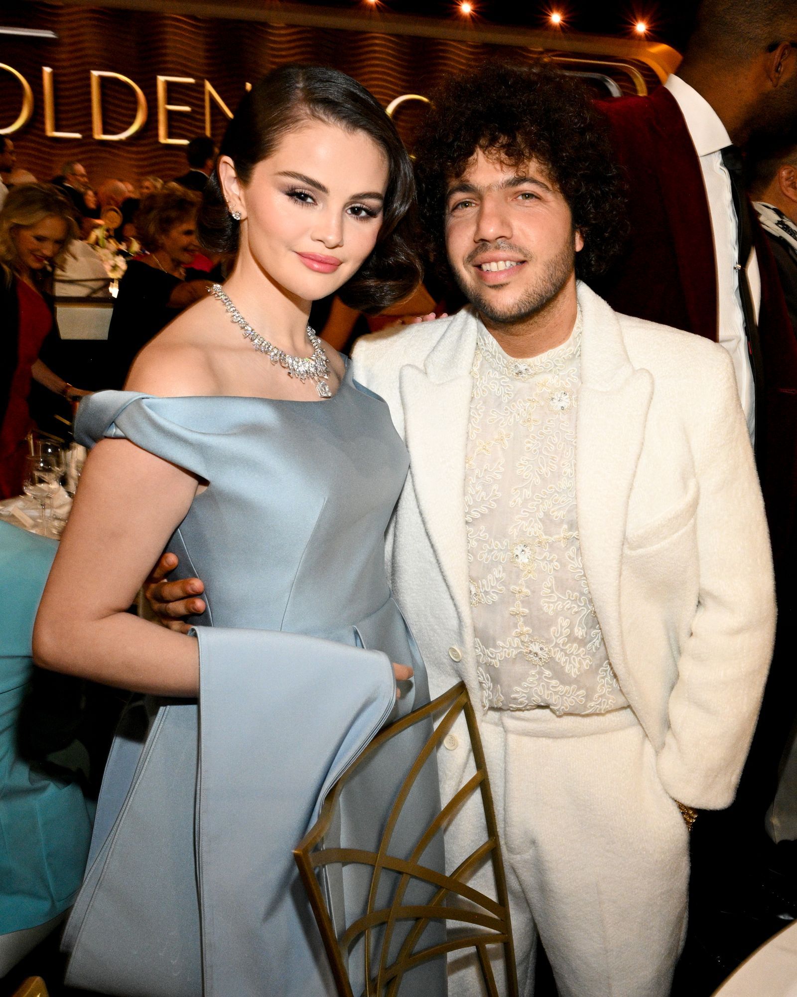 Globos de Oro 2025 Selena Gomez y Benny Blanco
