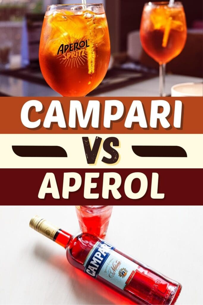 Aperol vs. Campari: ¿Cuál es la Diferencia?