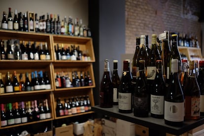 Interior de la tienda de Cuvée 3000 bottle shop, de Barcelona. Imagen proporcionada por la empresa.