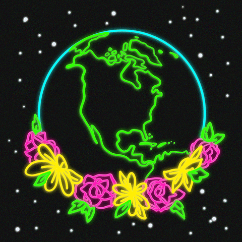 Animación del planeta Tierra mostrando diferentes continentes.- Blog Hola Telcel