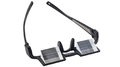 gafas perezosas para leer o ver la televisión recostado o tumbado.