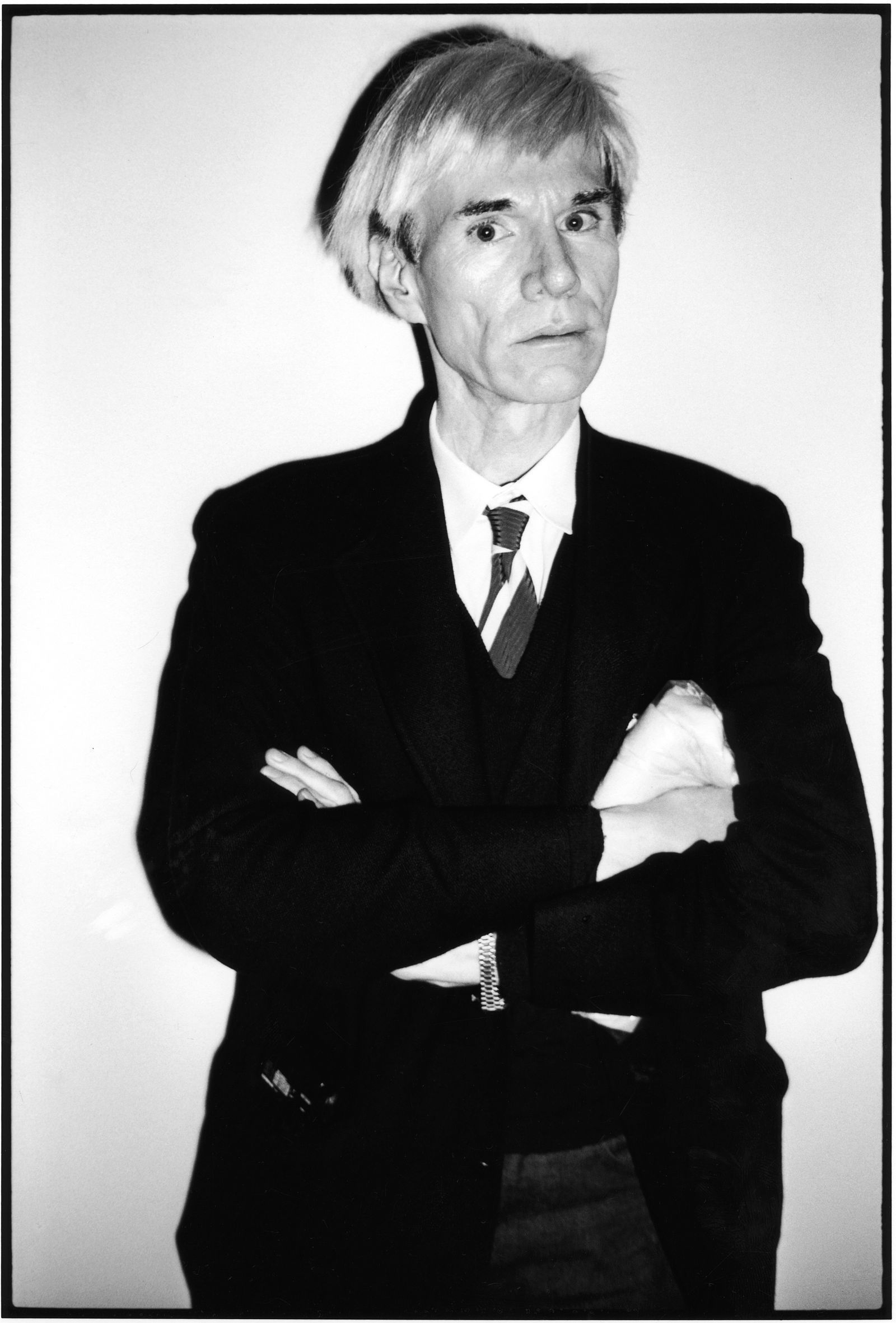 LOS ANGELES  AUGUST 15TH 1981  Artist Andy Warhol posing for portrait on August 15th in 1981 Los Angeles California.
