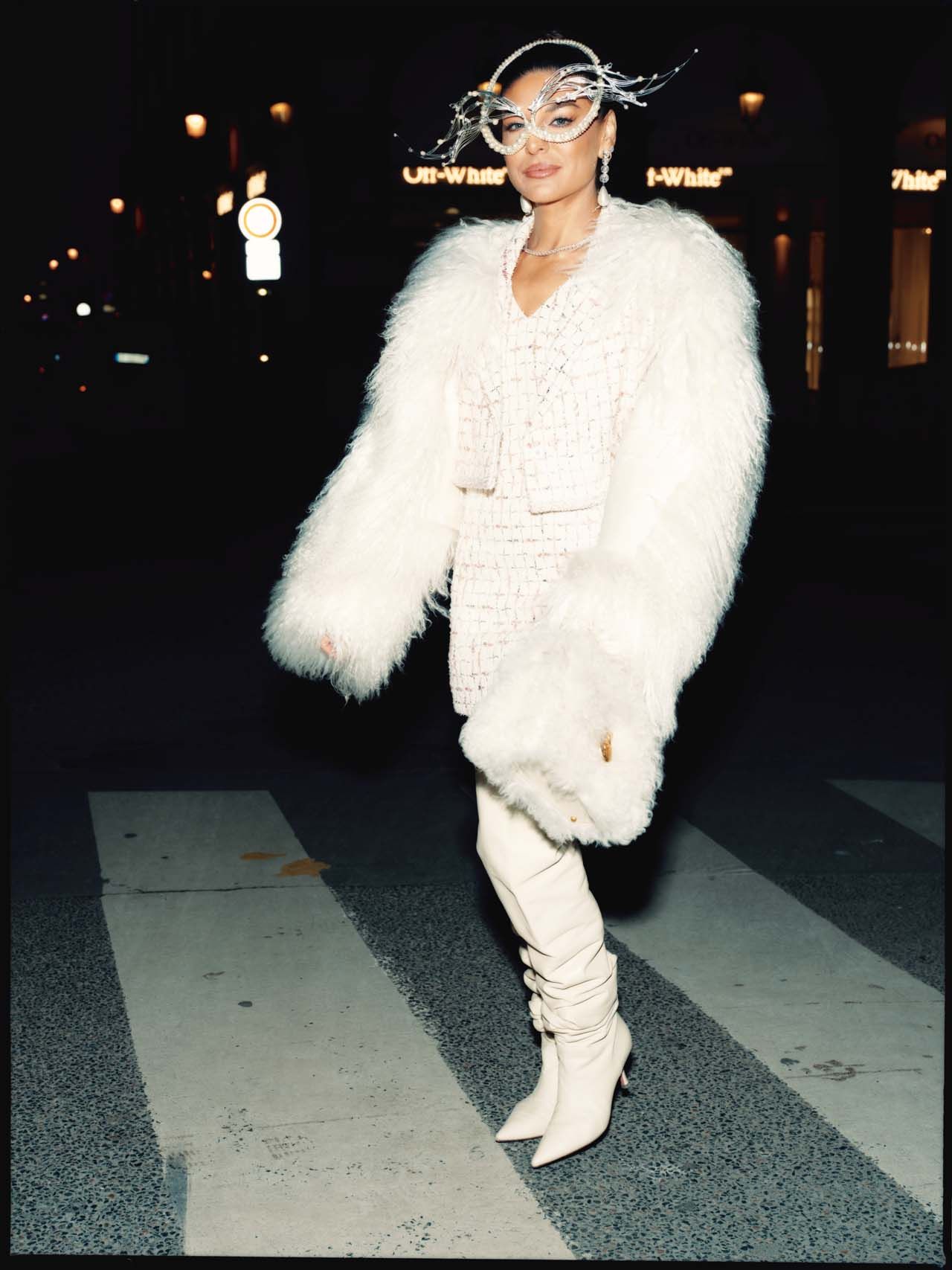 Image may contain Person Clothing Coat Footwear and Shoe