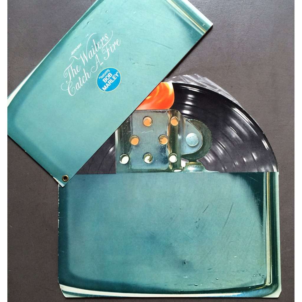 Catch a fire : zippo cover de The Wailers Feat Bob Marley, 33 1/3 RPM con princethorens - Ref:107583807