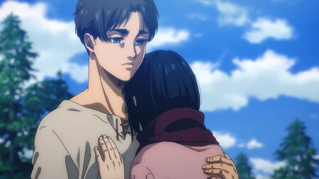 Eren Y Mikasa