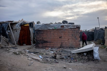 Asentamiento de inmigrantes de Atochares, en la localidad de San Isidro, dentro del municipio de Níjar.
