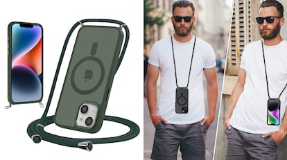 funda magnética para distintas versiones de terminales iPhone.