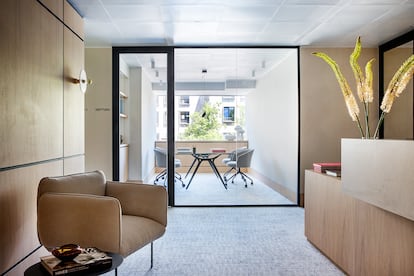 Zona interior del edificio Neinver.