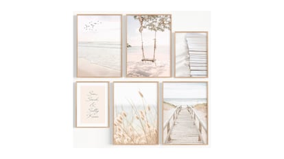 Las mejores láminas decorativas para pared de Amazon.