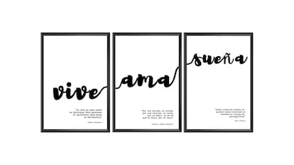 Las mejores láminas decorativas para pared de Amazon.