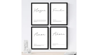 Las mejores láminas decorativas para pared de Amazon.