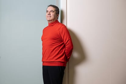 Andrés Jaque, el pasado viernes en su estudio madrileño. 