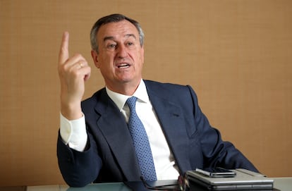 César González-Bueno, en un momento de la entrevista.