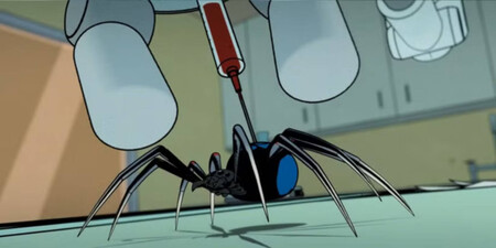 Spider With Blood Sample In Your Friendly Neighborhood Spider Man