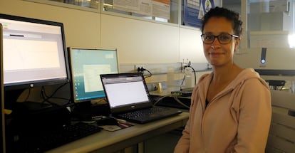 Eslem Ben Arous, investigadora del Centro Nacional de Evolución Humana, en Burgos.