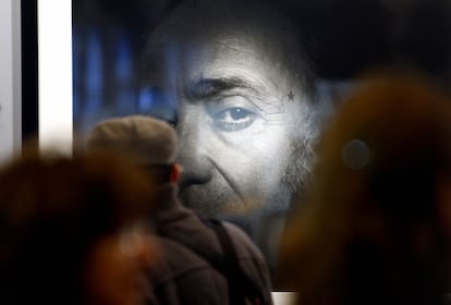 Autorretrato del fotógrafo Alberto García-Alix, cuya obra inédita se mostró en el 'stand' de EL PAÍS en Arco 2010.