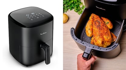 ofertas amazon: freidora sin aceite con 1.500 vatios de potencia.