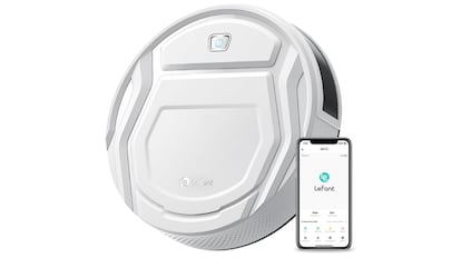 ofertas amazon ultima hora: robot aspirador con sensor anticolisión
