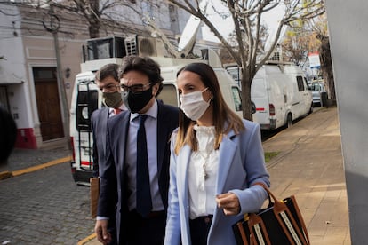 Agustina Cosachov en Buenos Aires, Argentina, el 25 de junio de 2021.