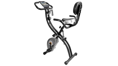 bicicleta estática para casa diseñada para entrenamientos extensos.