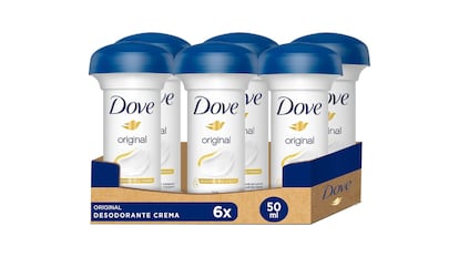 Tres desodorantes en crema naturales muy bien valorados en Amazon.