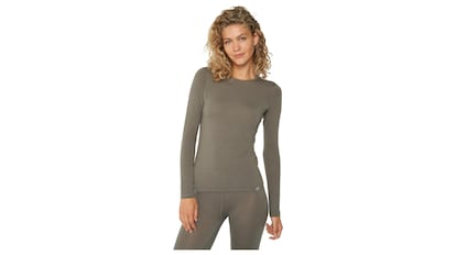 Camiseta térmica de lana merino.