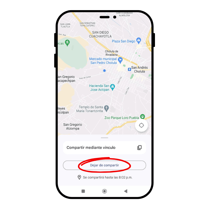 Cómo dejar de compartir ubicación en la app Encontrar mi dispositivo de Google.- Blog Hola Telcel 