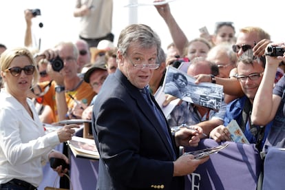 John McTiernan durante un homenaje en 2014 en Festival de Deauville.