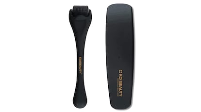 Este Dermaroller para el cabello tiene unas dimensiones pequeñas y su mango es ergonómico.