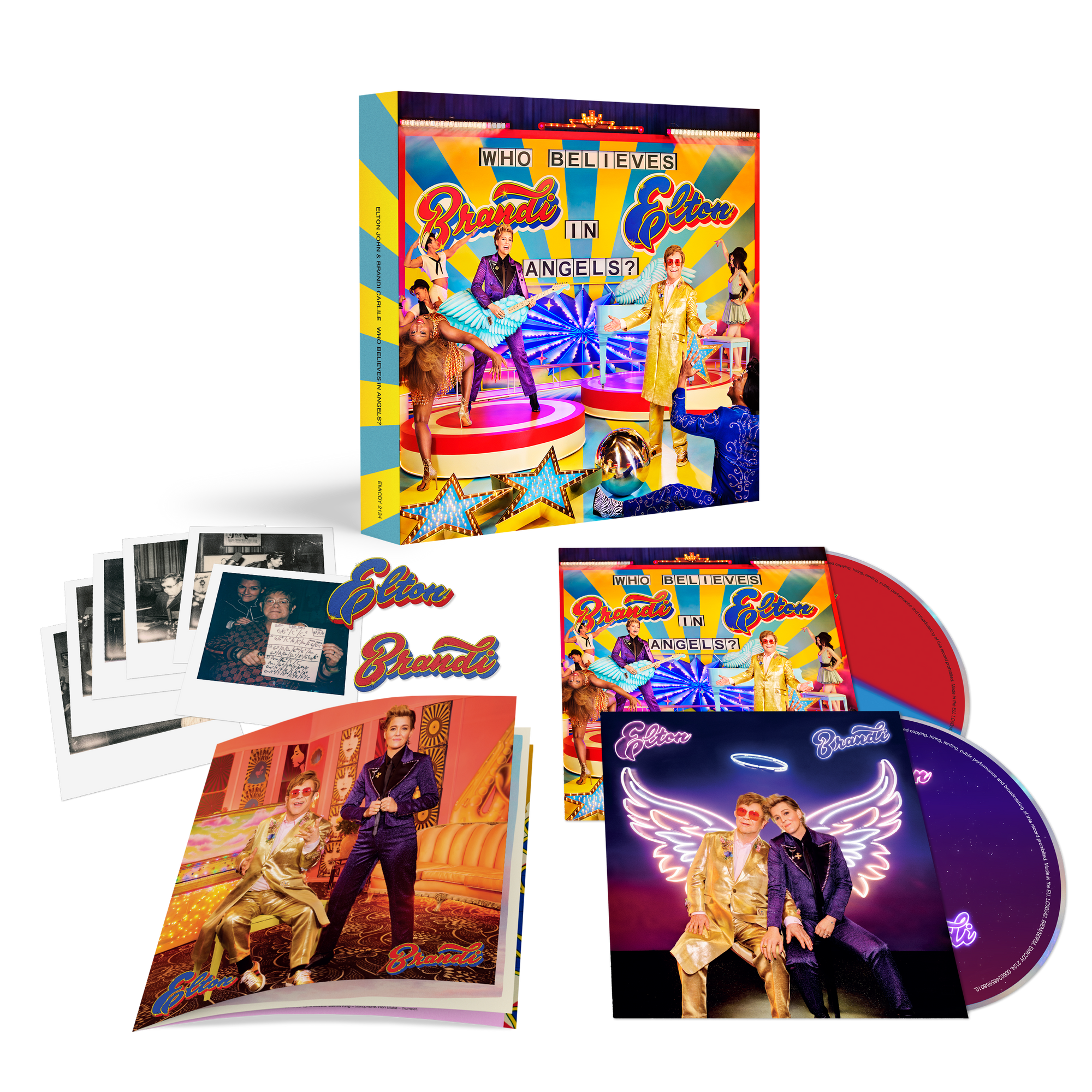 Who Believes In Angels? Limited Edition CD/DVD Clamshell Box - Elton John