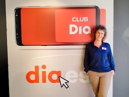 Isabel Díaz, franquiciada de Dia en Viveiro (Lugo).