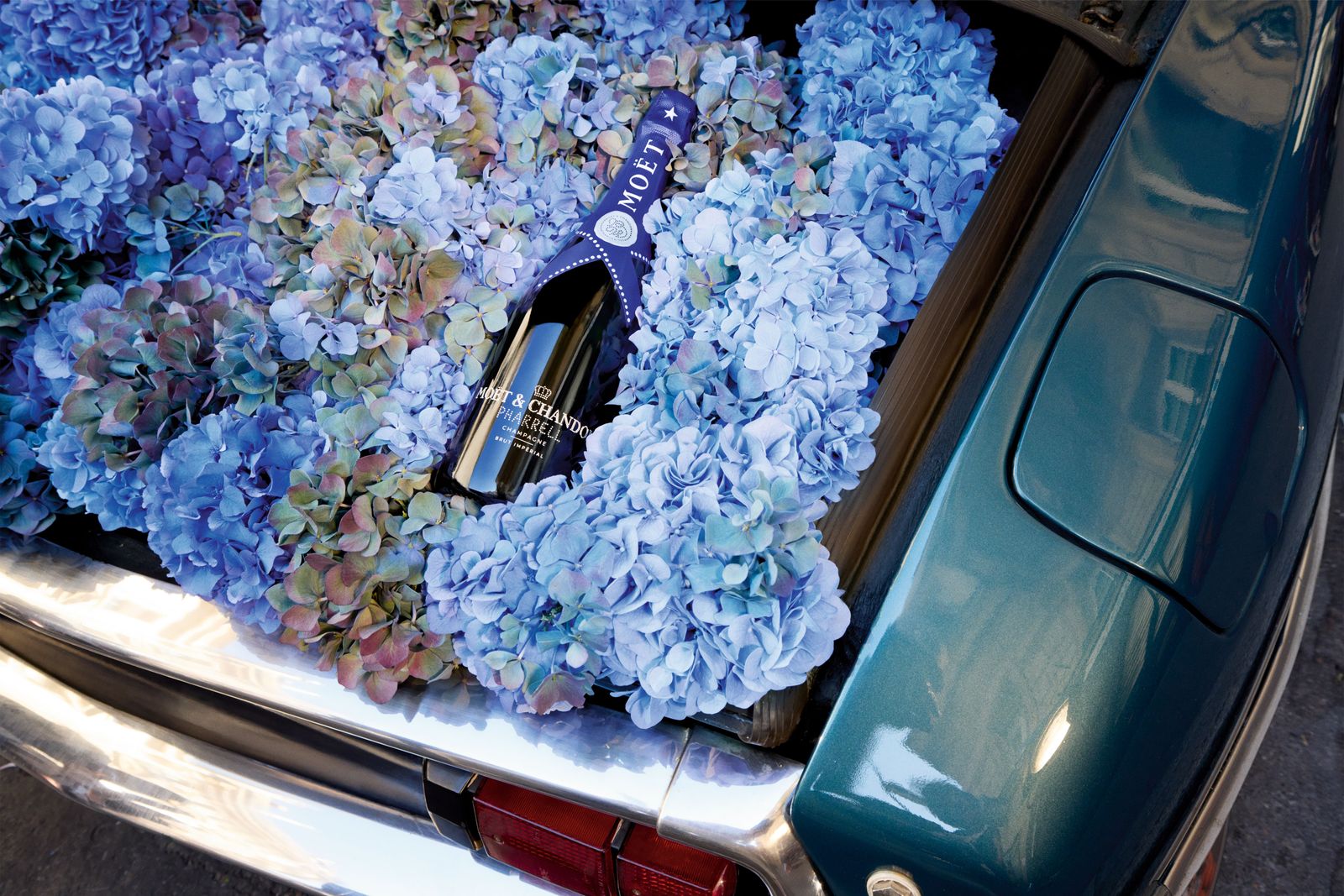 Moët  Chandon y Pharrell Williams presentan una colección de edición limitada
