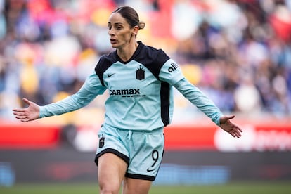 Esther González, en un partido con el NJ/NY Gotham FC el pasado 23 de marzo.