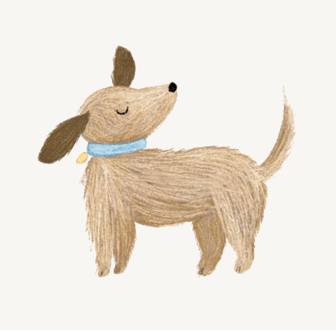 Ilustración animada de un perro.- Blog Hola Telcel