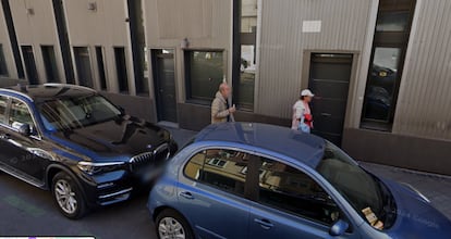 Portal en el que sucedieron los hechos, en la calle Sánchez Pacheco de Madrid.