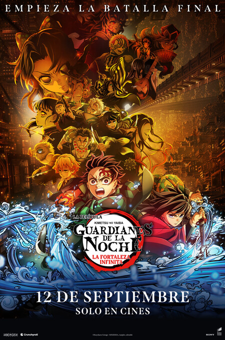 Kimetsu No Yaiba Fortaleza Infinita Poster Espanol