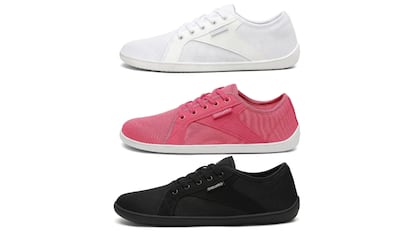 Una selección de zapatillas barefoot superventas para mujer y hombre.