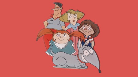 Los protagonistas de 'Perro de familia'